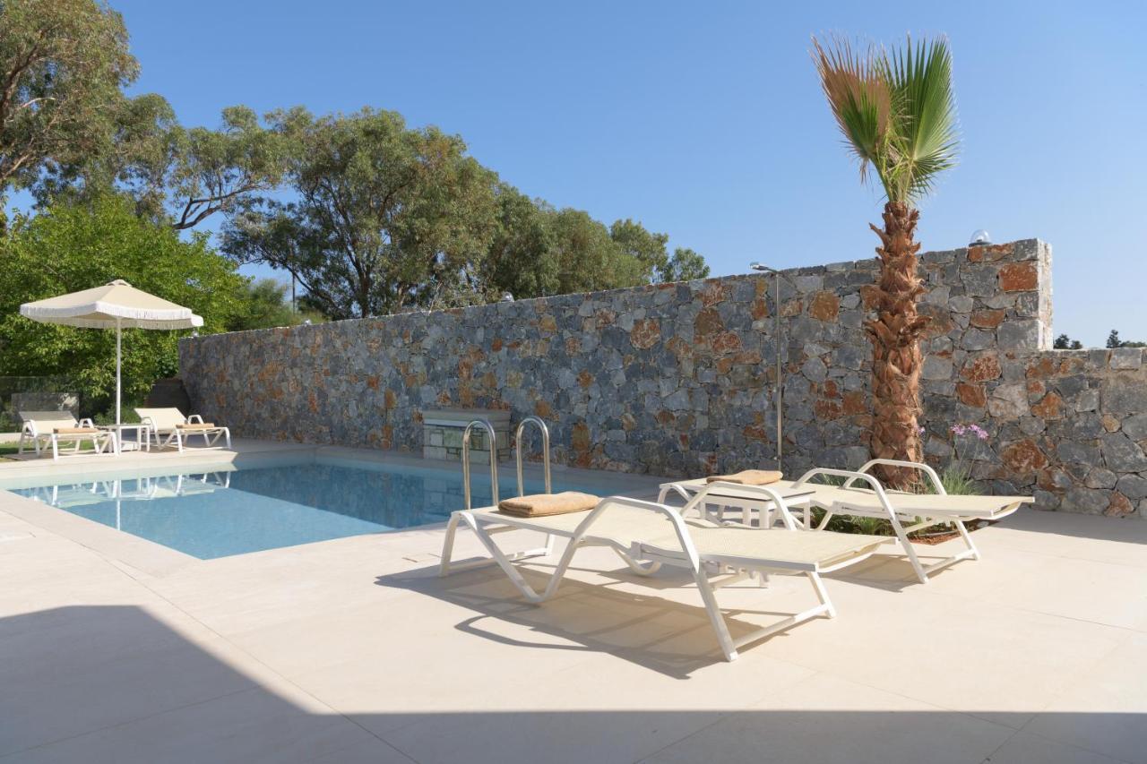Pelagias Villa Lefka With Heated Pool Mathés エクステリア 写真