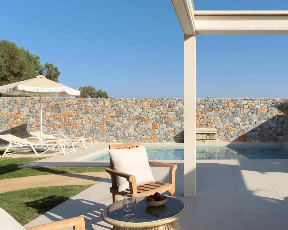 Pelagias Villa Lefka With Heated Pool Mathés エクステリア 写真